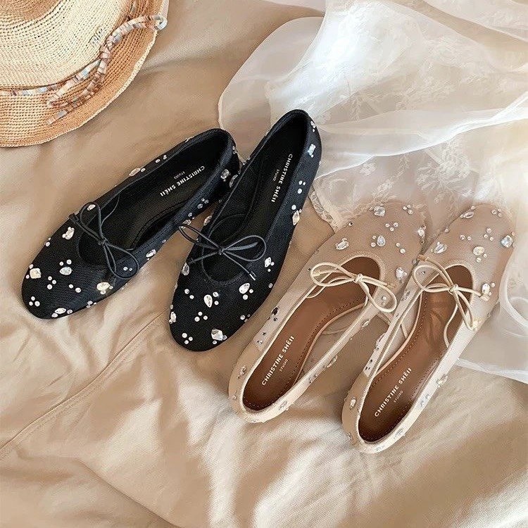 #LTF001 Bow Ballet Shoes